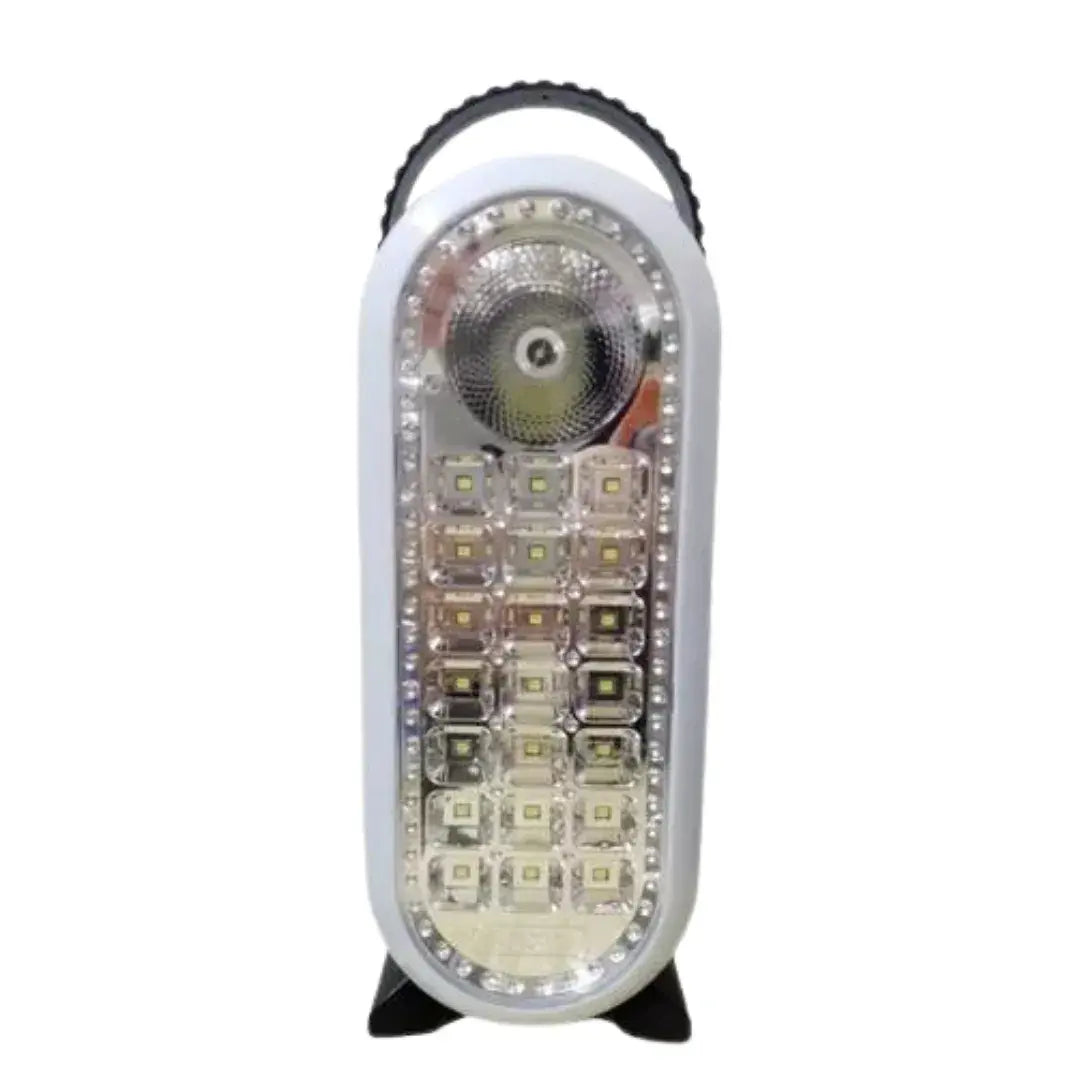 LÁMPARA CON REFLECTOR RECARGABLE 21 LEDS SOOYA