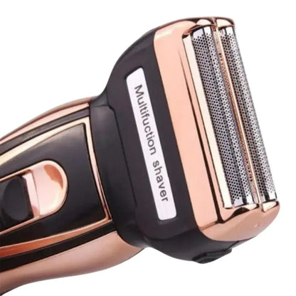 Barbera recargable 3 en 1 para cabello y barba + Depilador de nariz y oídos  - Geemy 3 en 1 tk