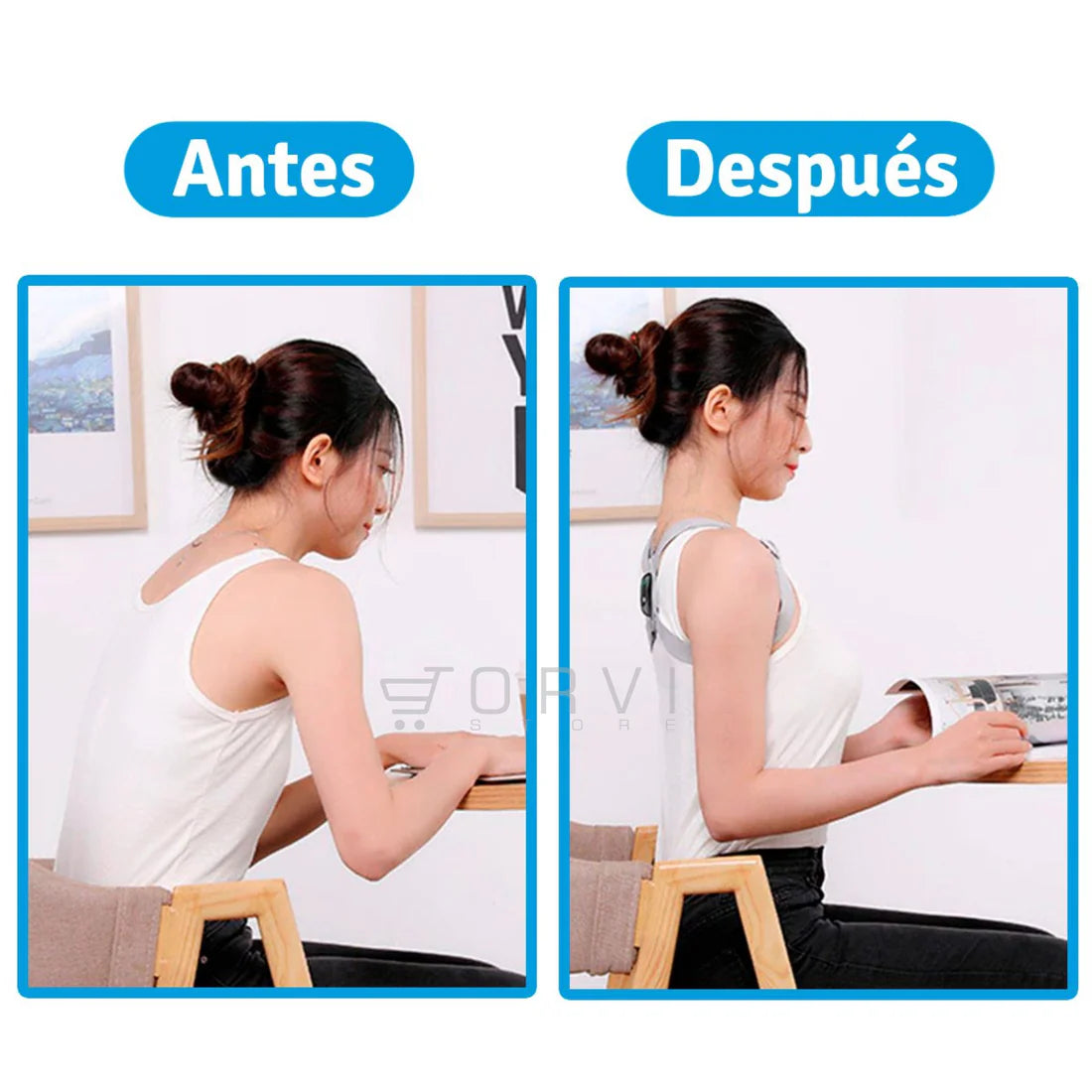 Corrector de Postura/ Mejora Tu Postura y Alivia el Dolor de Espalda