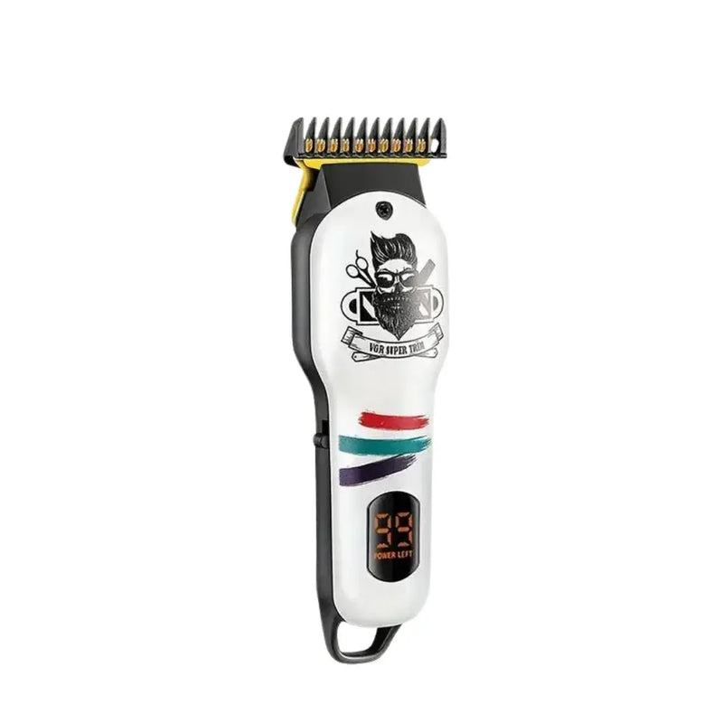 Maquina corta todo inalambrica VGR Barber ORIGINAL con Pantalla LED us