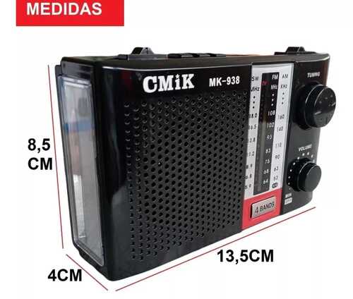 Mini Radio portable con linterna y audífonos AM/FM/SW/MP3/USB/SD/BLUETOOTH/POWER BANK $89.900 ENVÍO GRATIS PAGO CONTRA ENTREGA - Tecnoventas