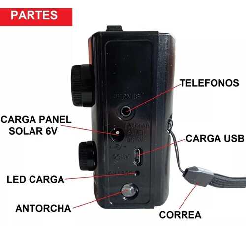 Mini Radio portable con linterna y audífonos AM/FM/SW/MP3/USB/SD/BLUETOOTH/POWER BANK $89.900 ENVÍO GRATIS PAGO CONTRA ENTREGA - Tecnoventas