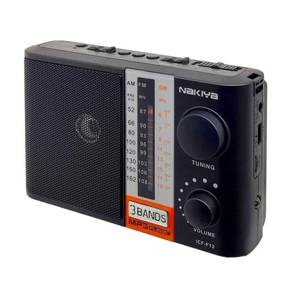 ☀️Radio solar Premium portátil con control remoto, entrada Karaoke,  carga celulares, Reflector /AM/FM/SW/ USB/MP3/Bluetooth/ audífonos tk