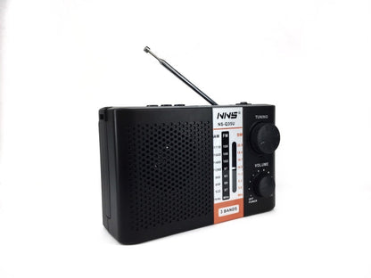 ☀️Radio solar Premium portátil con control remoto, entrada Karaoke,  carga celulares, Reflector /AM/FM/SW/ USB/MP3/Bluetooth/ audífonos tk