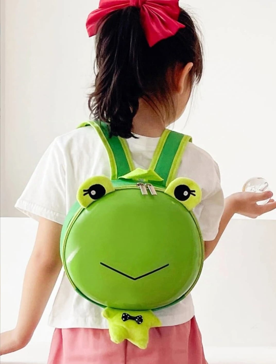 Bolso con sujetador de seguridad para niños y niñas, material PVC