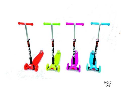 Monopatín Scooter Neon Ajustable con luces $129.900 ENVÍO GRATIS - PAGO CONTRA ENTREGA - Tecnoventas