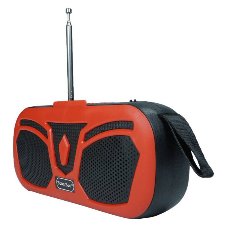 Parlante Sport carga celulares con Panel Solar/Linterna/Micrófono/FM/MP3/BLUETOOTH/ Power bank - Tecnoventas