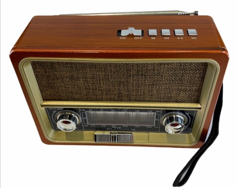 RADIO RECARGABLE AÑOS 50´s AM/FM/MP3/BLUETOOTH CON LINTERNA $99.900 ENVÍO GRATIS PAGO CONTRA ENTREGA - Tecnoventas