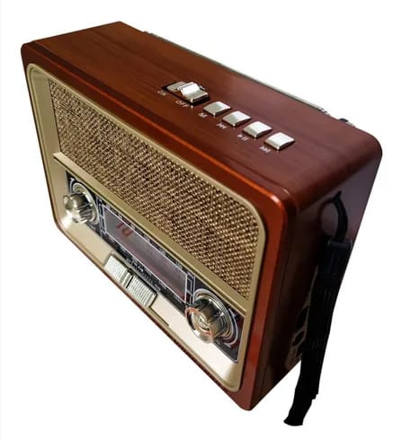 RADIO RECARGABLE AÑOS 50´s AM/FM/MP3/BLUETOOTH CON LINTERNA $99.900 ENVÍO GRATIS PAGO CONTRA ENTREGA - Tecnoventas