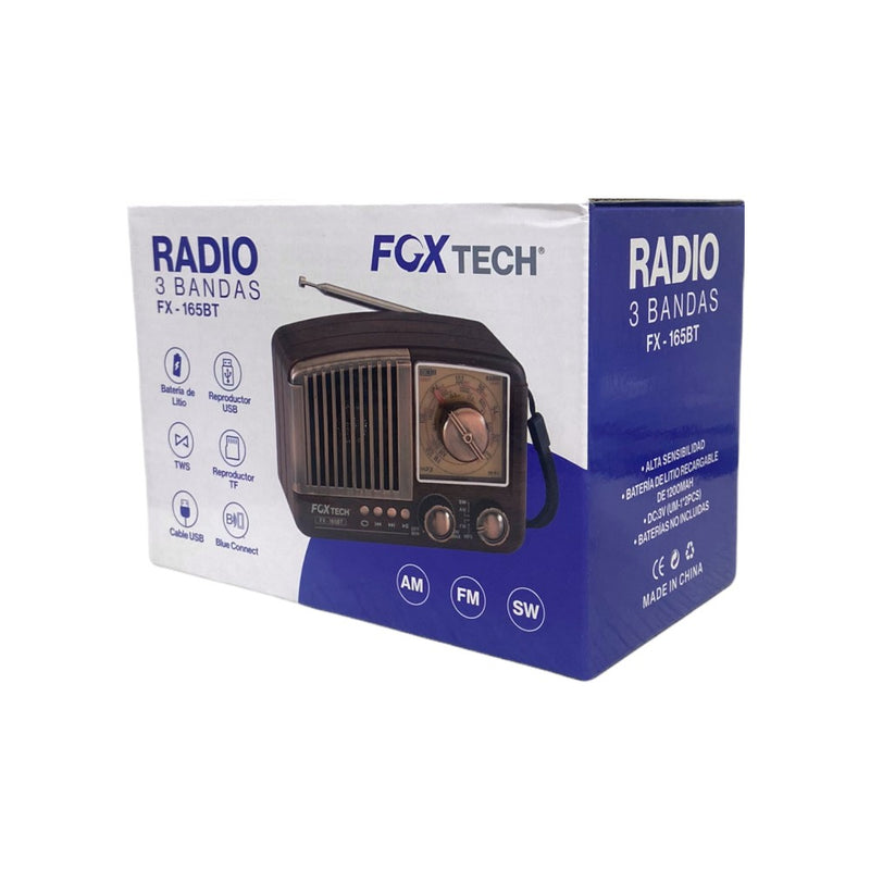 Radio GOLDEN CLASSIC Portátil AM-FM-SW con MP3 y Bluetooth SOLO POR HOY $89.999 ENVÍO GRATIS PAGO CONTRA ENTREGA - Tecnoventas